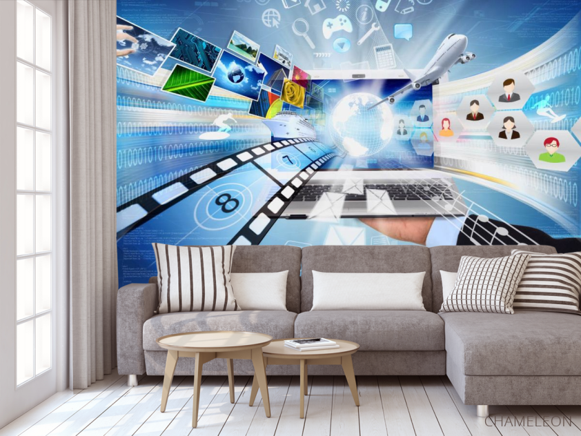 Фотообои Для кабинета информатики - 3