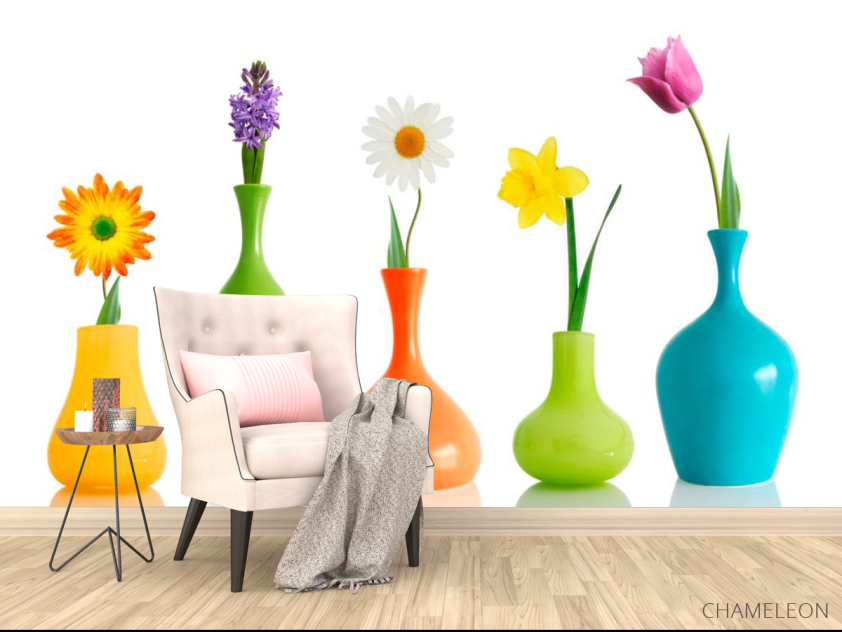 Фотообои Цветы в вазах - 4
