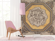 Фотошпалери Вінтажний принт на стелю - 4