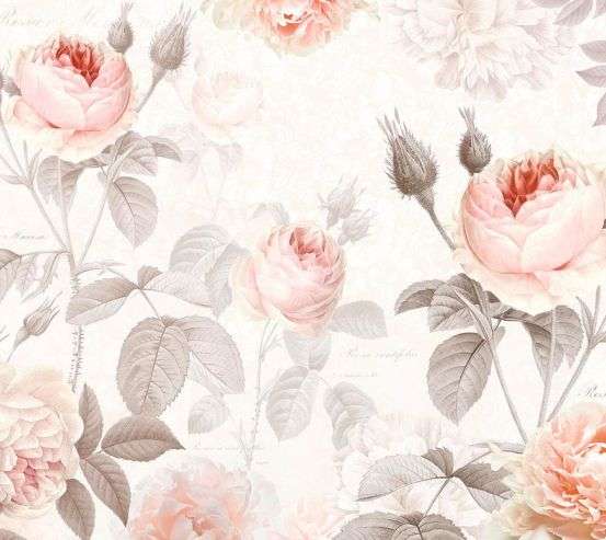 Фотообои Цветы пастель Фотообои Цветы пастель 19964