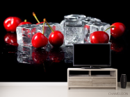 Фотообои Лёд, черешня - 2