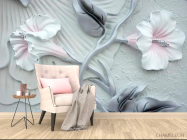 Фотообои Стереоскопические лилии - 4