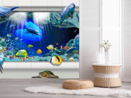 Фотошпалери 3D морське дно - 2
