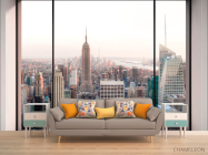 Фотообои Вид с окна в мегаполис - 1