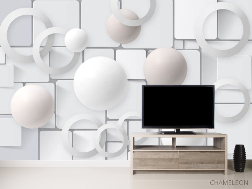 Фотообои 3д шары - 2