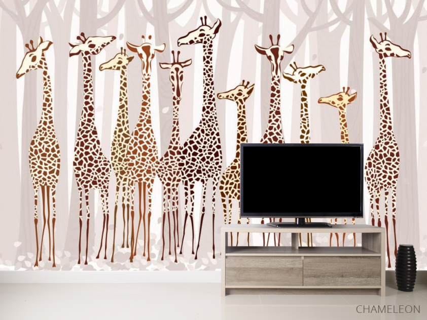Фотообои Жирафы - 2