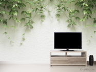 Фотообои Листья с потолка - 2