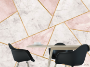 Фотошпалери мармурові трикутники - 1