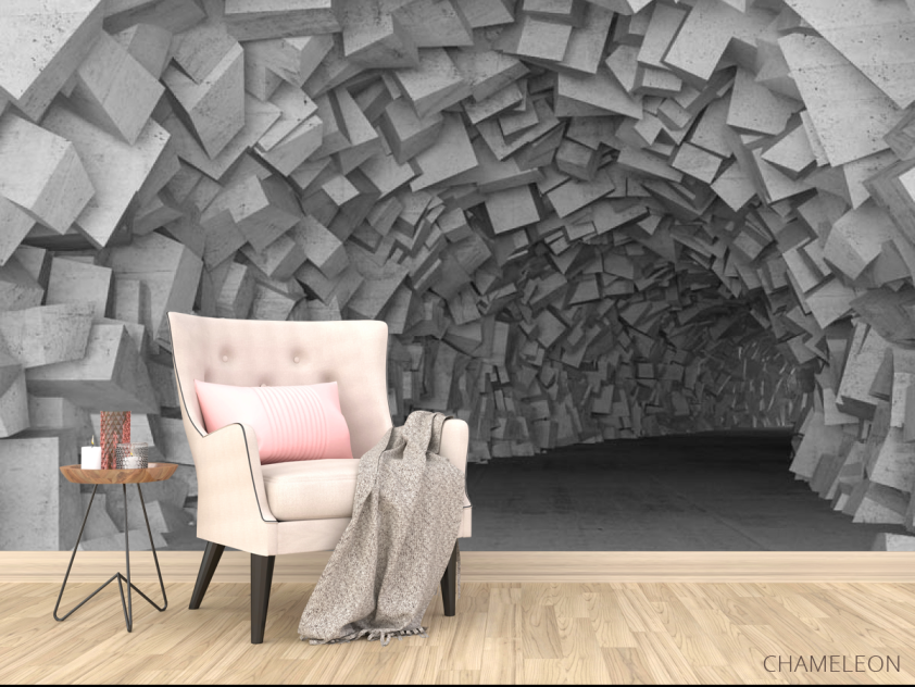 Фотообои 3д тоннель - 4