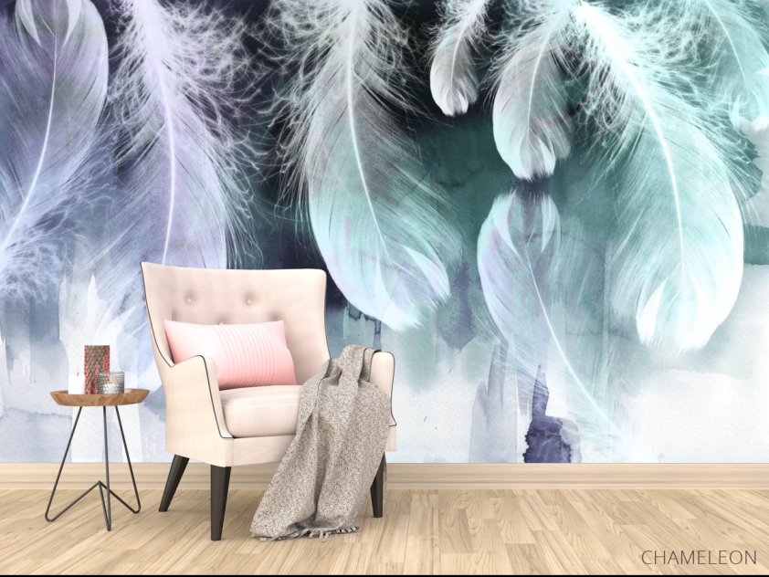 Фотообои Воздушные перья - 4