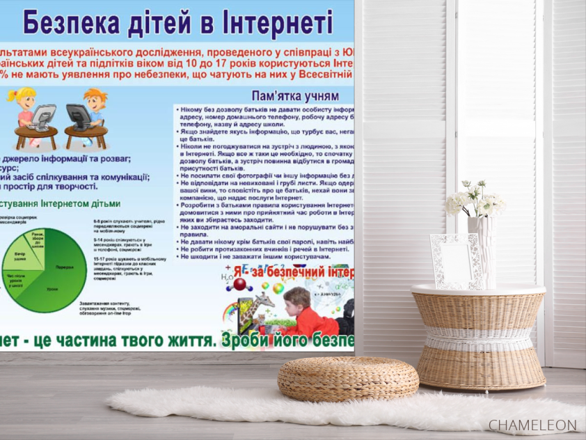 Фотошпалери Безпека дітей в Інтернеті - 2