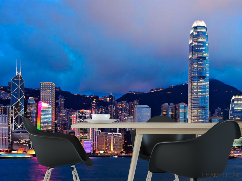 Фотошпалери Фарби нічного міста, New York - 1