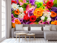 Фотообои Яркий букет цветов - 3