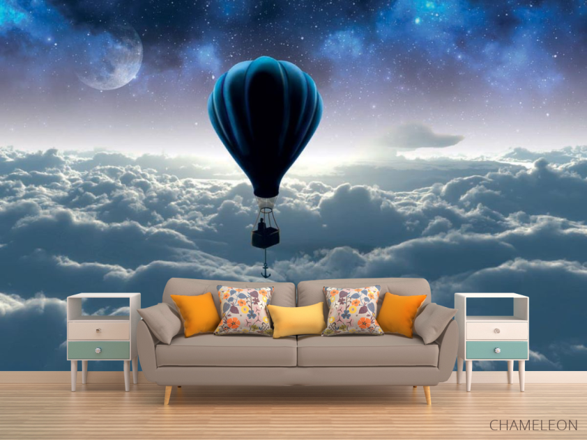 3д фотообои Воздушный шар - 1