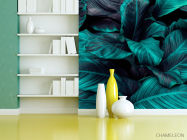 Фотошпалери Темно-зелене листя - 3