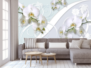 Фотообои Орхидеи 3д - 3