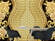 Фотошпалери квіти та візерунки - 1