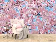 Фотообои цветущее дерево - 4