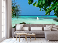 Фотообои Лодка в лагуне - 3