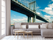 Фотообои Могучий мост в Нью Йорке - 3
