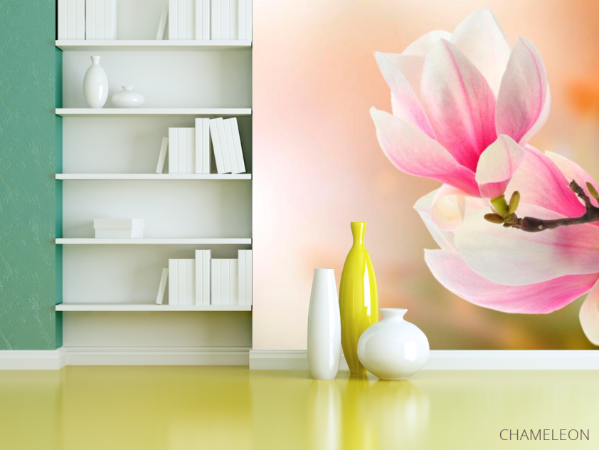 Фотошпалери На дереві розпустилися квіти - 3