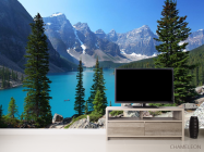 Фотообои большое озеро в горах - 2