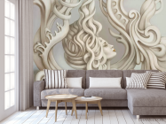 Фотообои Девушка барельеф - 3