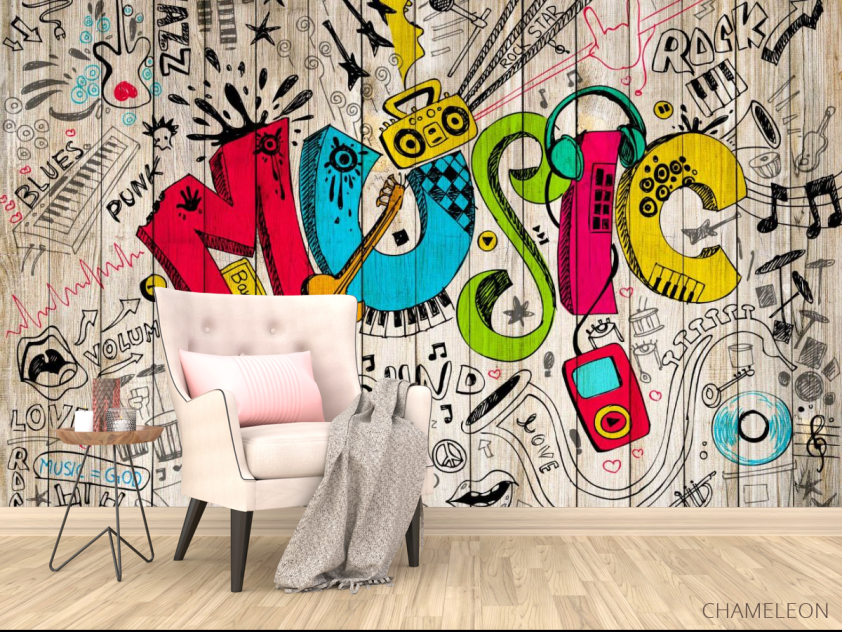 Фотообои Графити стена - 4