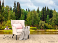 Фотообои Течение, лес - 4