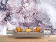 Фотообои Фиолетовый Fluid art - 1
