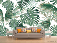 Фотообои Микс пальмы и монстеры - 1