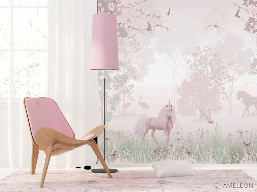 Фотошпалери Фреска балкон з видом на природу - 4