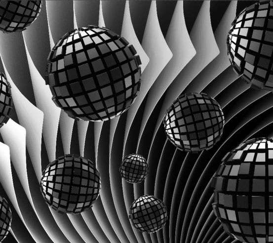 Фотошпалери 3D сфери Фотошпалери 3D сфери 31763