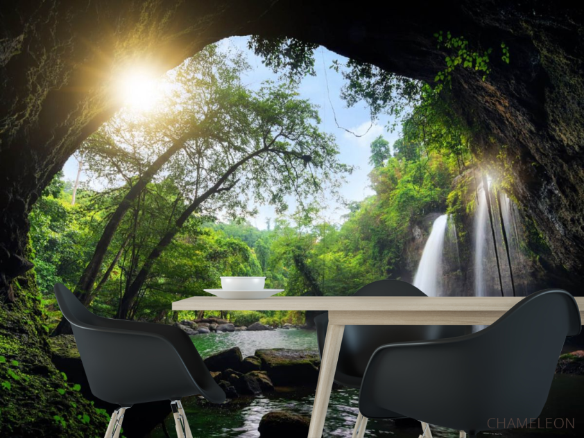 Фотошпалери 3д печера - 1