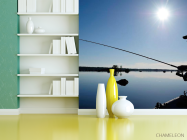 Фотошпалери Риболовля на річці - 3