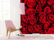 Фотошпалери red roses - 4