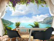 Фотошпалери Вид на море з балкона - 1