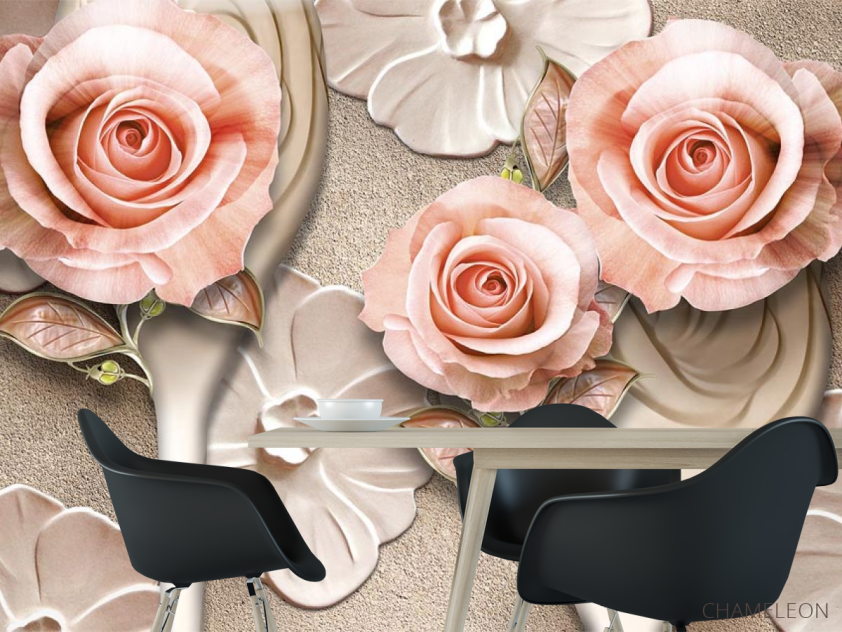 Фотошпалери Троянди стереоскопічні - 1