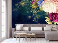 Фотообои Винтажные цветы - 3