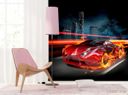 Фотошпалери Вогненний автомобіль - 4