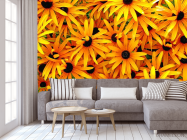 Фотообои Цветы желтого цвета - 3