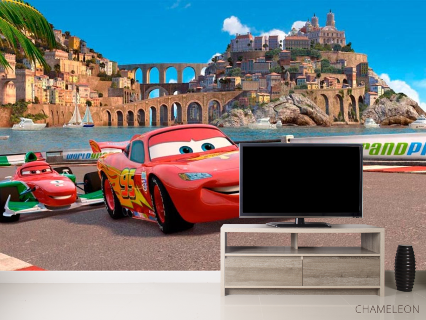 Фотообои Тачки на острове - 2