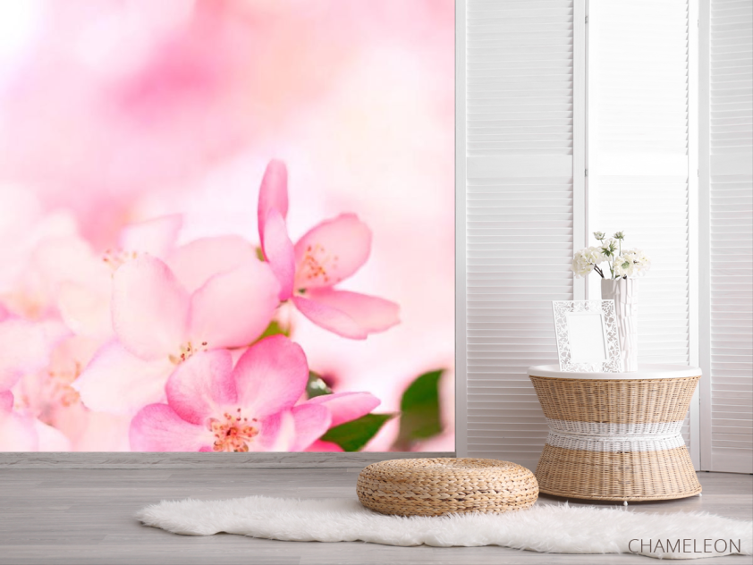 Фотошпалери Букет рожевих квітів - 2