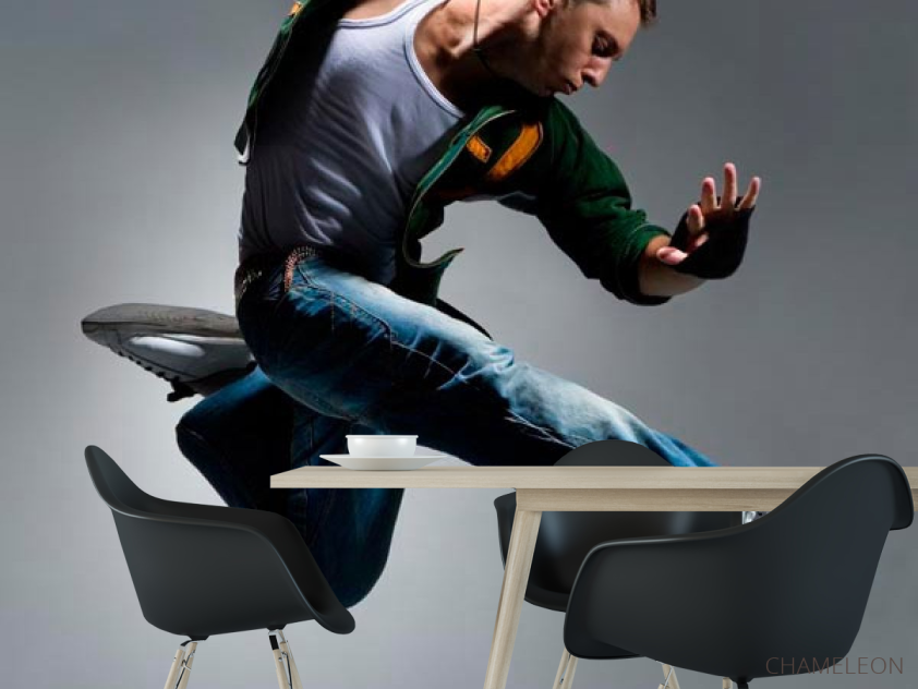 Фотошпалери Спортивний танцюрист - 1