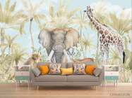 Фотообои Животные в тропиках - 1