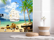 Фотошпалери Піратський корабель - 2