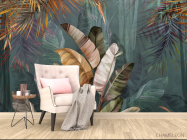 Фотообои тропические листья - 4