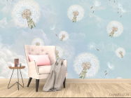 Фотообои Воздушные одуванчики - 4