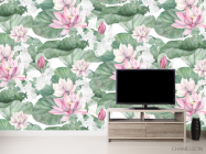 Фотообои Дизайнесркие лотосы - 2