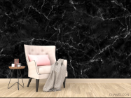 Фотообои Чёрный мрамор - 4